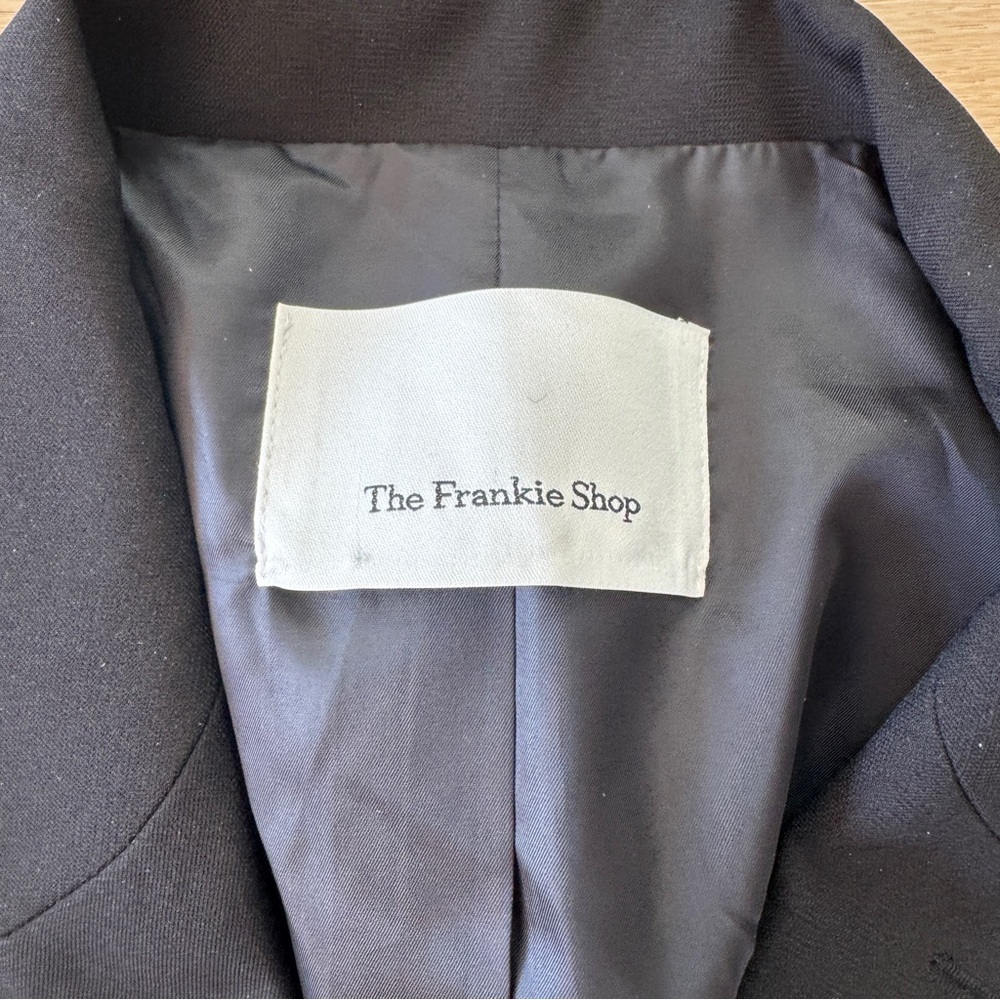 🚫SOLD🚫The Frankie Shop Oversized Boyfriend Blazer sz XS - Picture 3 of 10